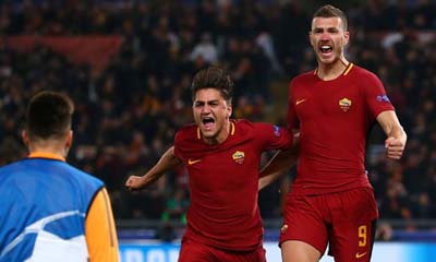 AS Roma Melaju ke 8 Besar Liga Champions 2017-2018